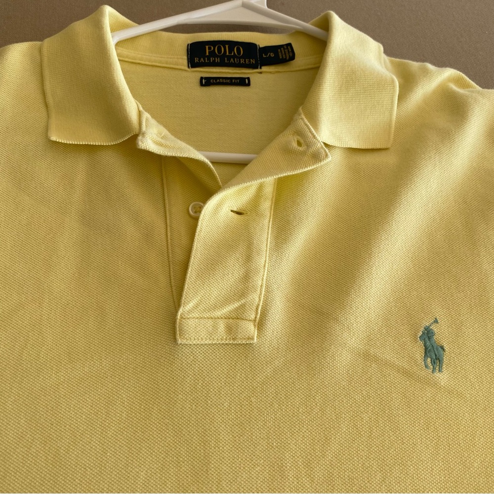 Yelllow polo large